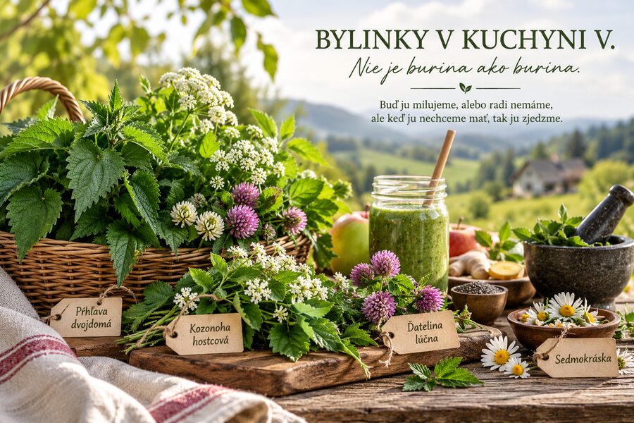 Bylinky v kuchyni V.